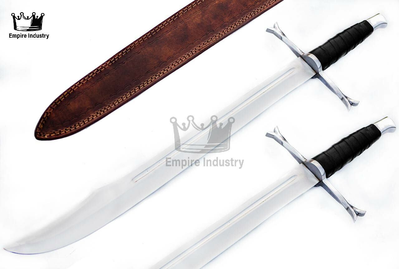 SK088 Handmade Sword, High Carbon Steel Blade With Sheath Battle Ready USA