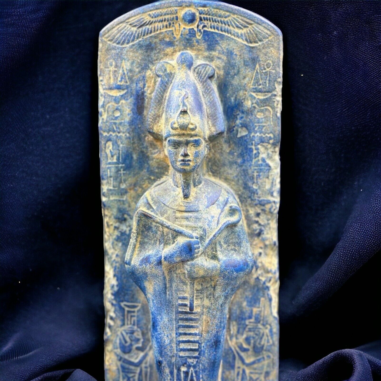 Authentic Osiris Statue - Ancient Egyptian God of the Underworld, Finest Stone