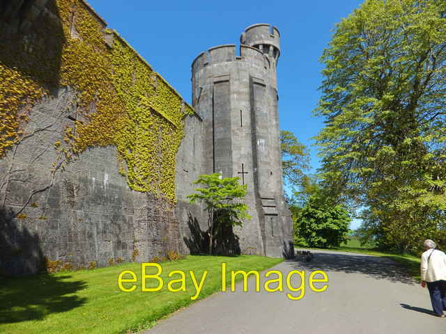 Photo 6x4 Turret at Penrhyn Castle On a clear blue sky day. c2013