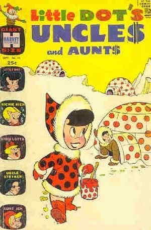 Little Dot's Uncles and Aunts #18 VG; Harvey | low grade - All Ages 1966 Eskimo