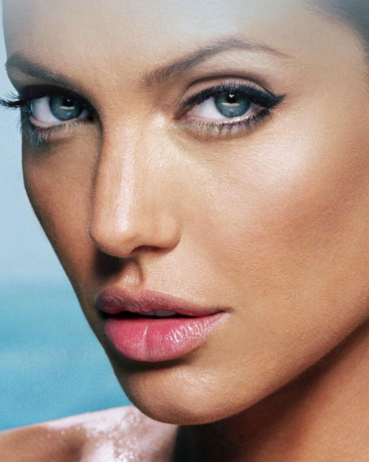8x10 Glossy Color Photo Art Print Hollywood Actress Angelina Jolie #5