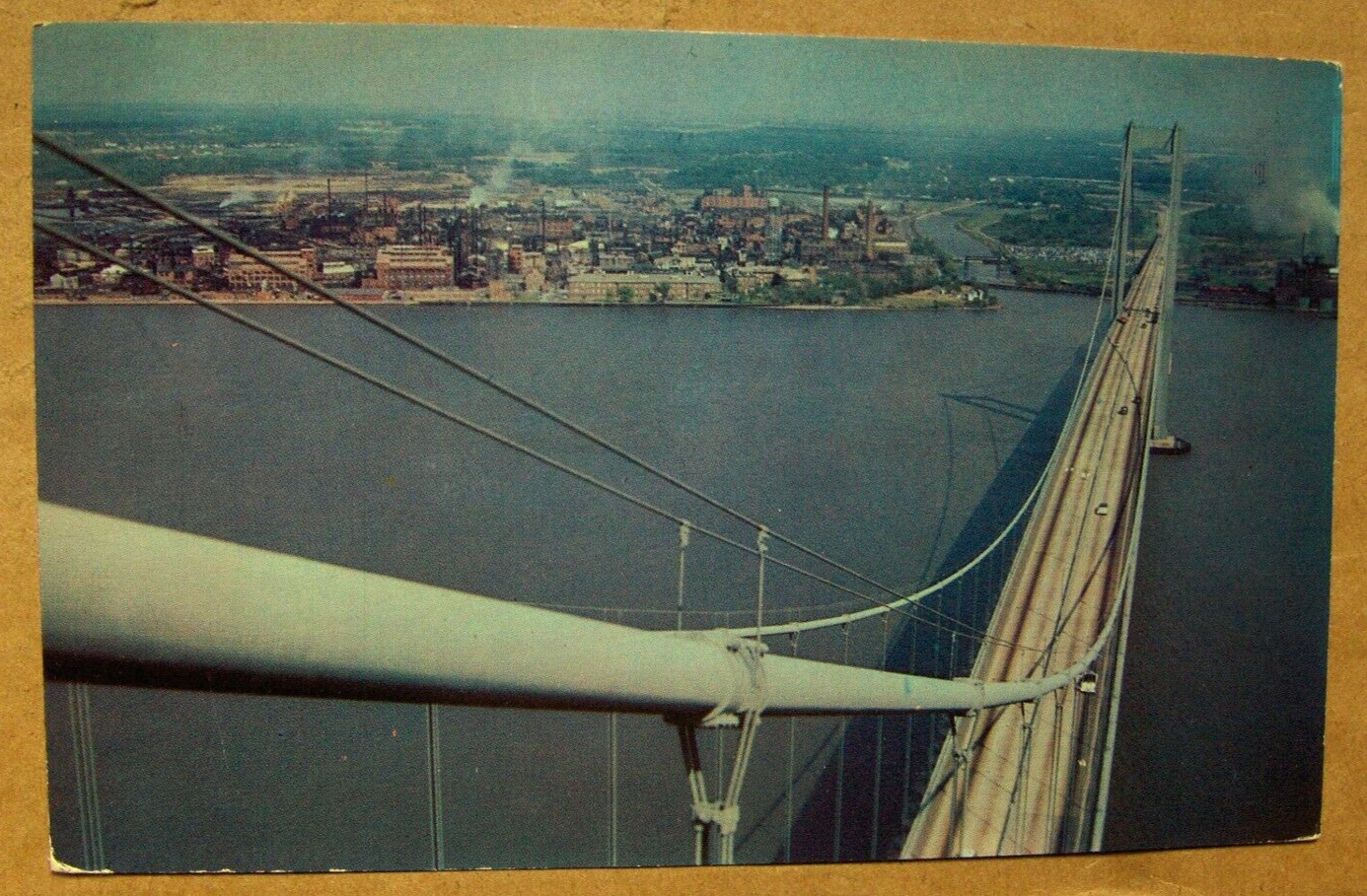 Postcard Delaware Memorial Bridge