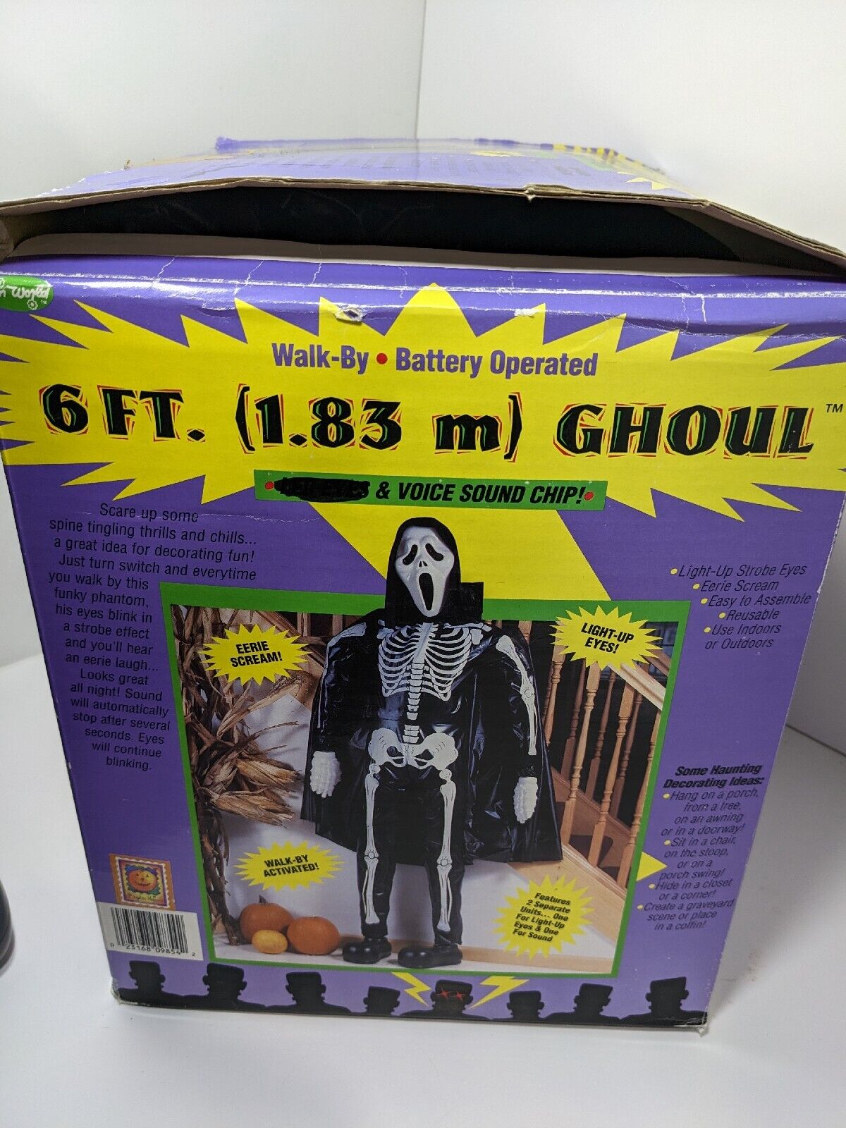 Fun World 6 Foot Motion Activated Ghoul - Life Size - Gemmy - Halloween