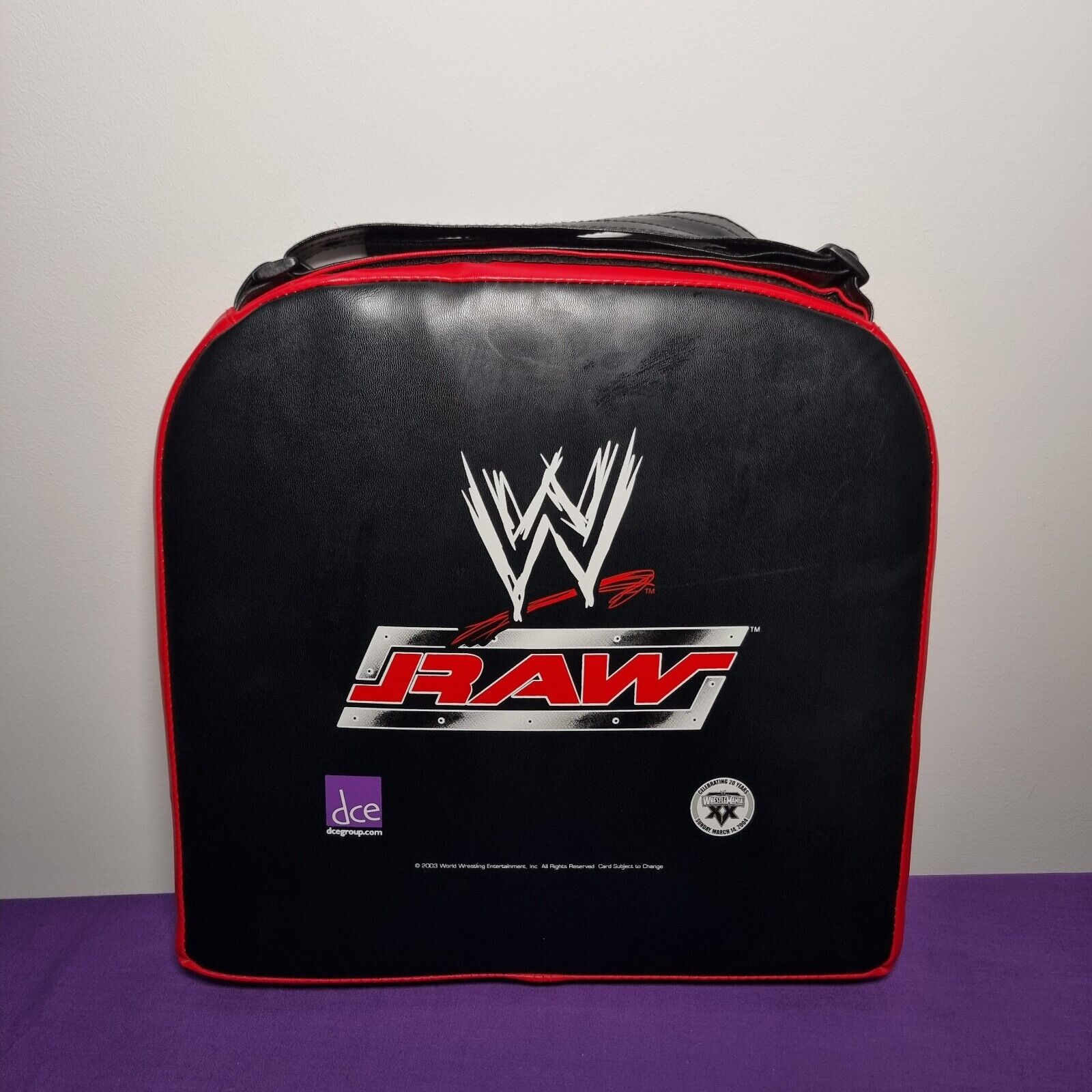 WWE RAW Rare The Ruthless Aggression Tour 2003 Chair Cushion Wrestling