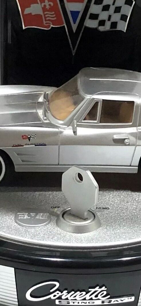 1963 Corvette Stingray Desk Table Lamp Works Ignition Shifting Sound Dad Grandpa