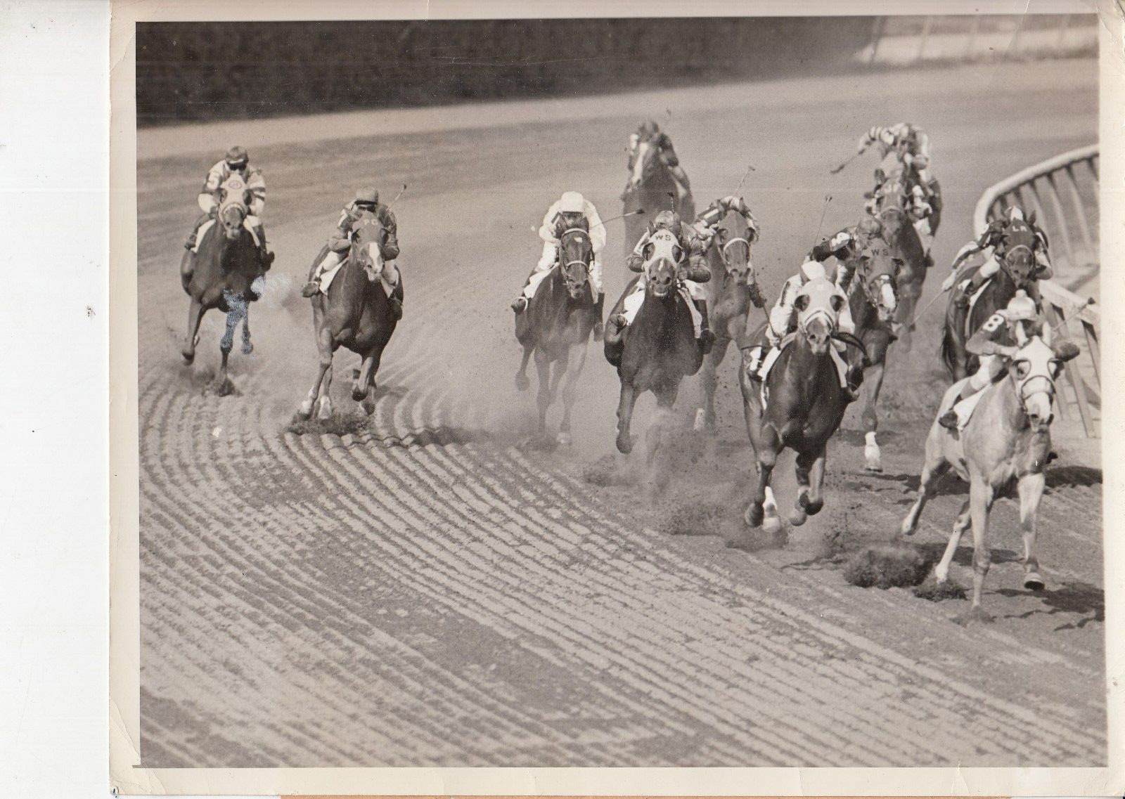 1944 Press Photo - N.Y. -  SCOTCH PLAINS - BELMONT     -  HORSE RACE RACING