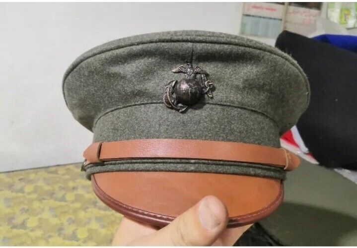 USMC forest green wool hats 1912 All Size Available 