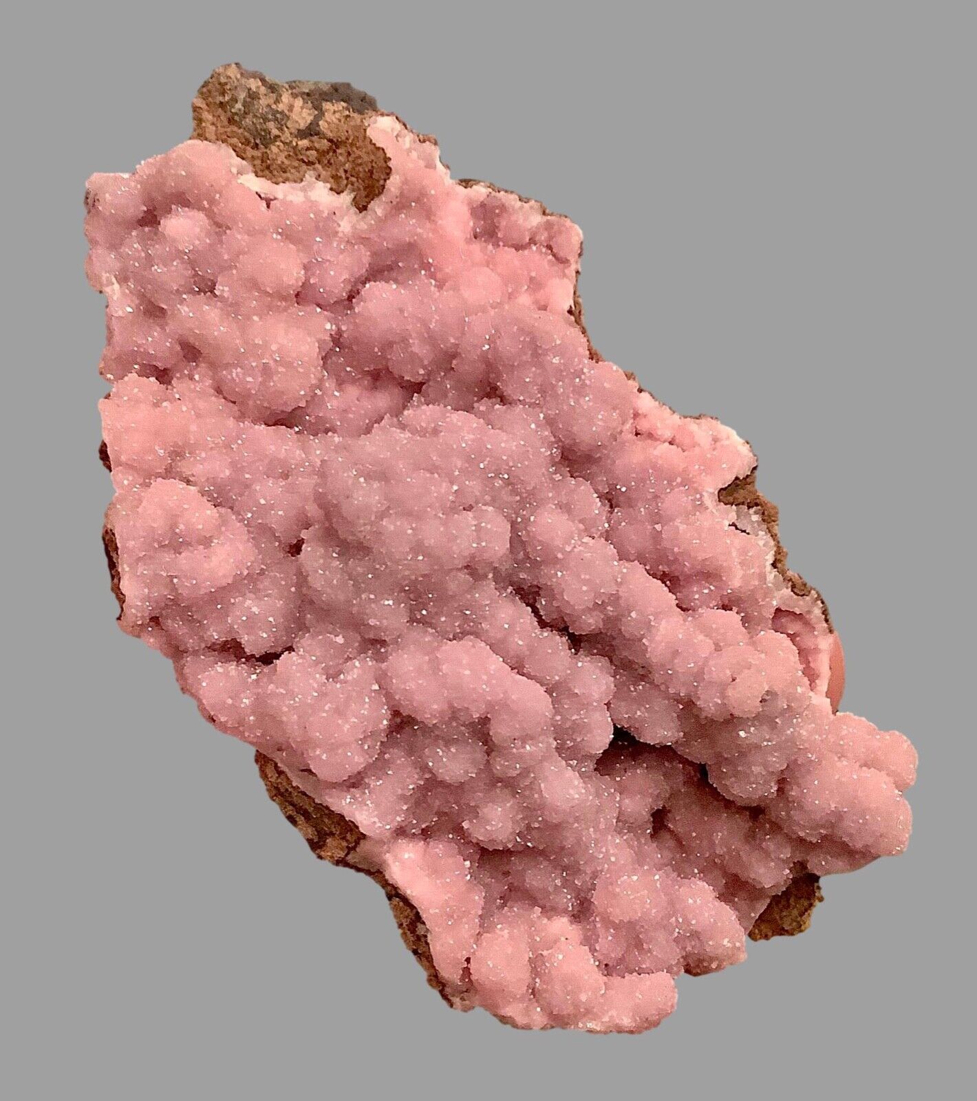 Sparkling Pale-Pink RHODOCHROSITE, N’Chwaning Mines, South Africa
