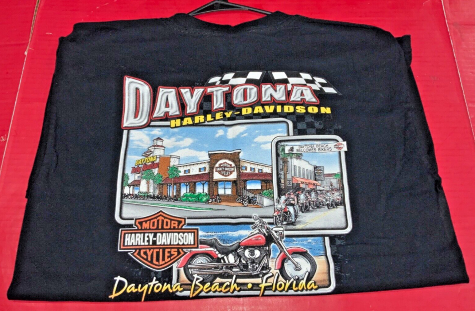 2005 Harley Davidson Daytona Bike Week T-Shirt - LARGE - AS IS