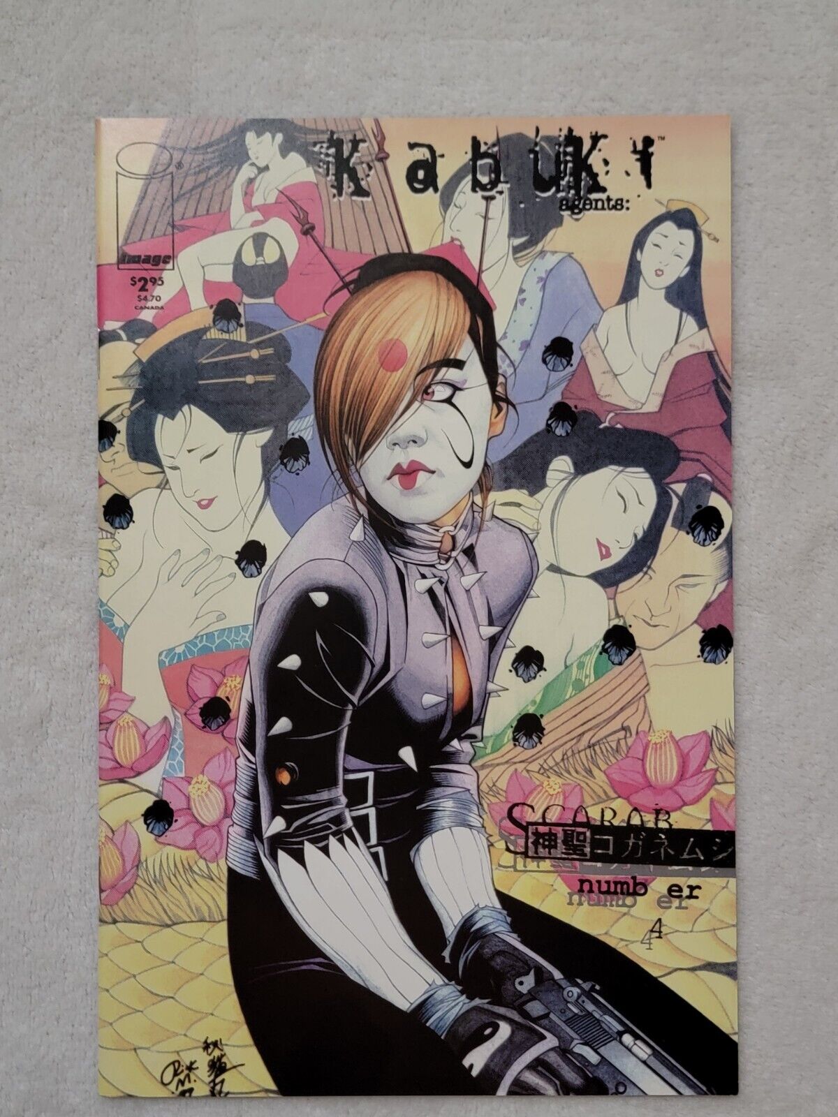 Kabuki Agents Scarab (Comic Book)  ☆♧☆