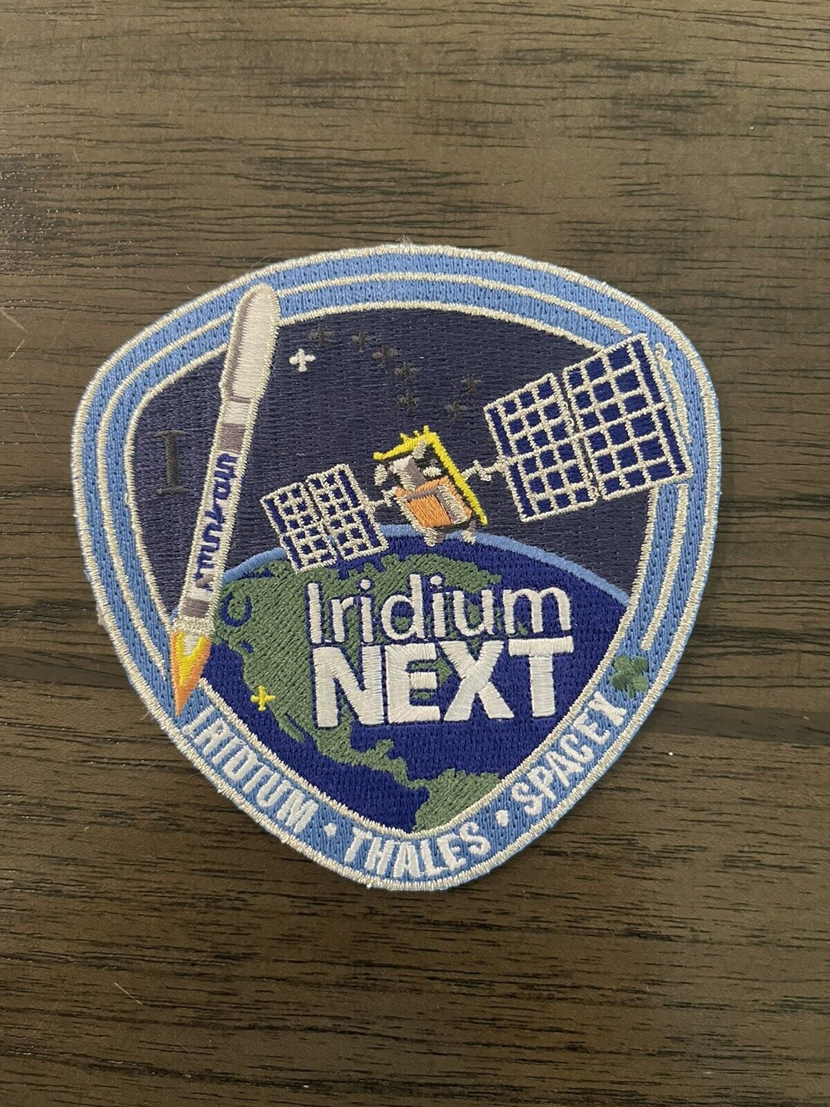 AUTHENTIC Iridium NEXT Launch-1 SPACEX FALCON 9 SATELLITE PATCH