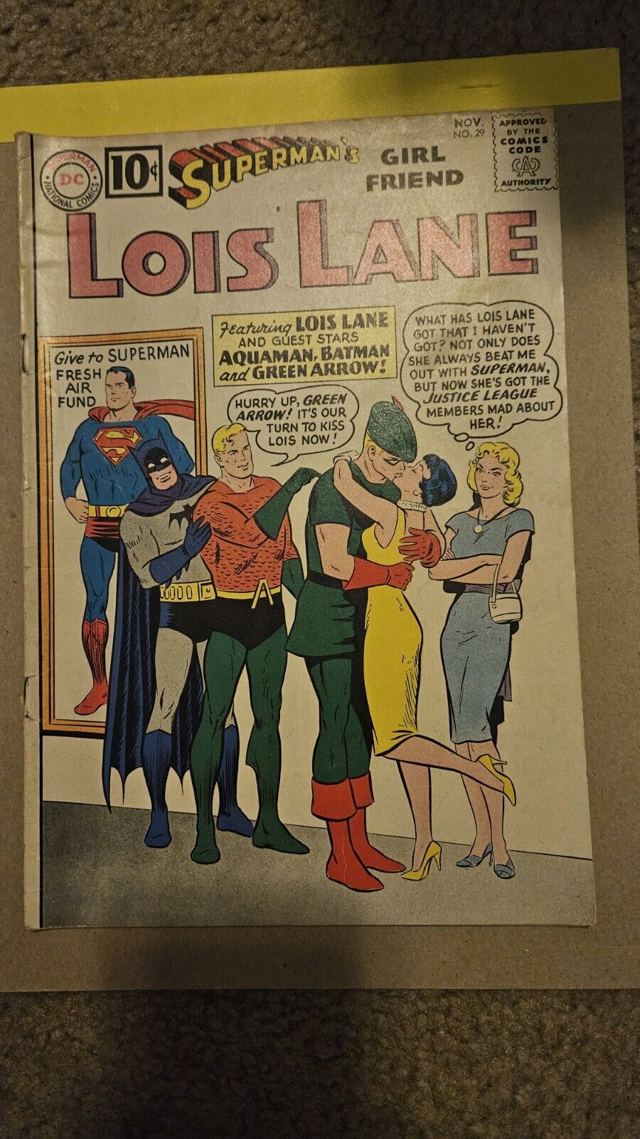 1961 Superman's Girlfriend Lois Lane Number 29