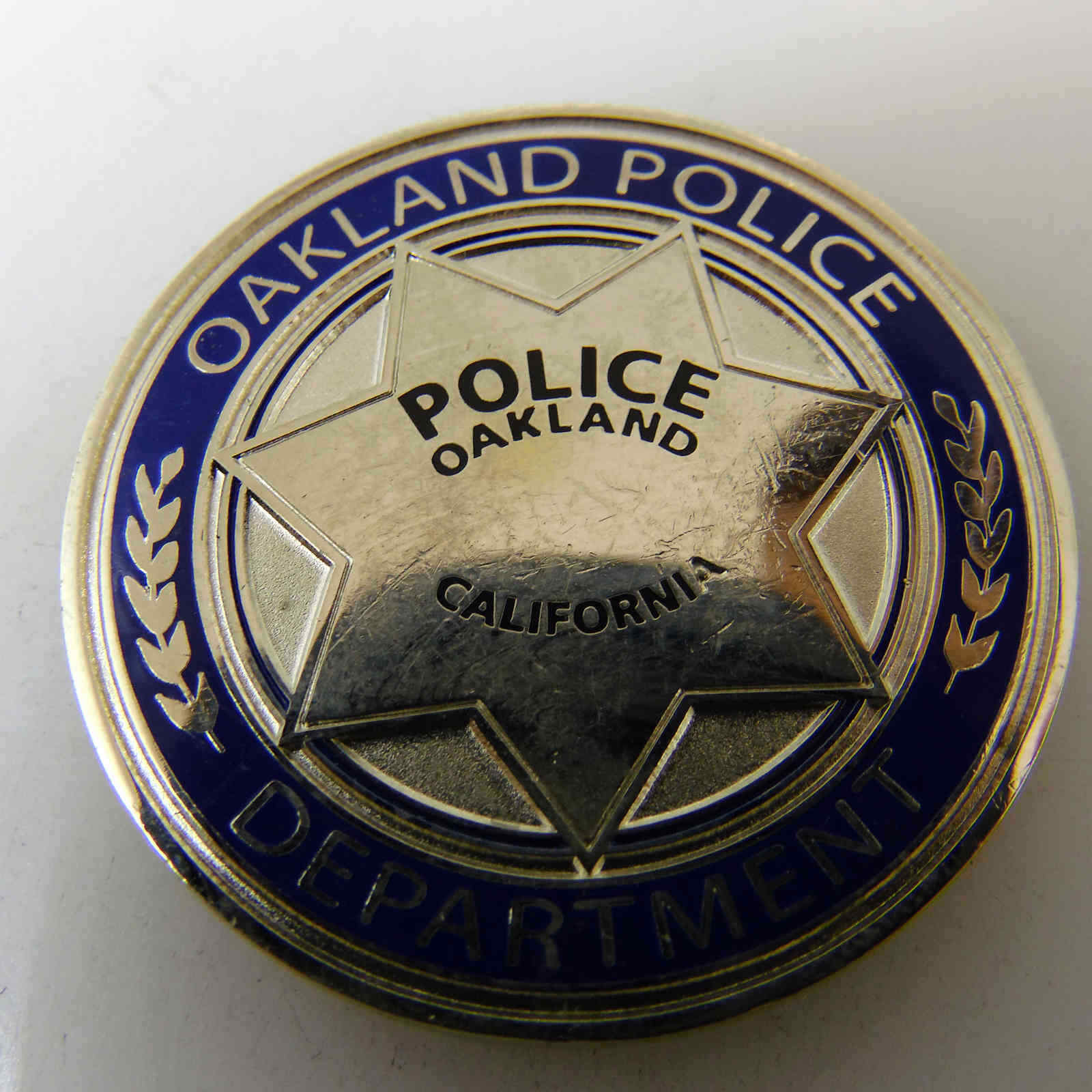 OAKLAND POLICE DEPARTMENT CALIFORNI CHALLENGE COIN