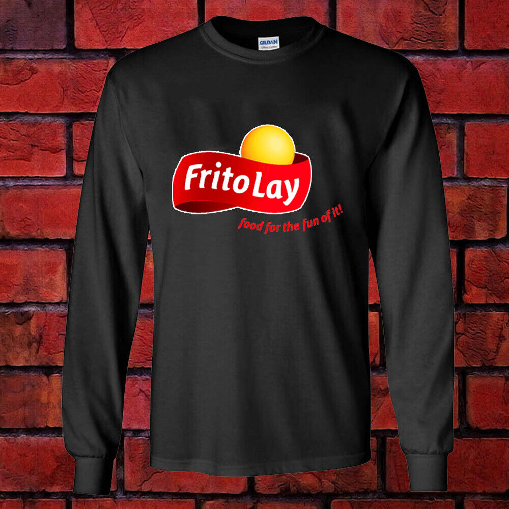 Frito Lay  Logo Men's T-Shirt USA Size S-2XL Long Sleeve
