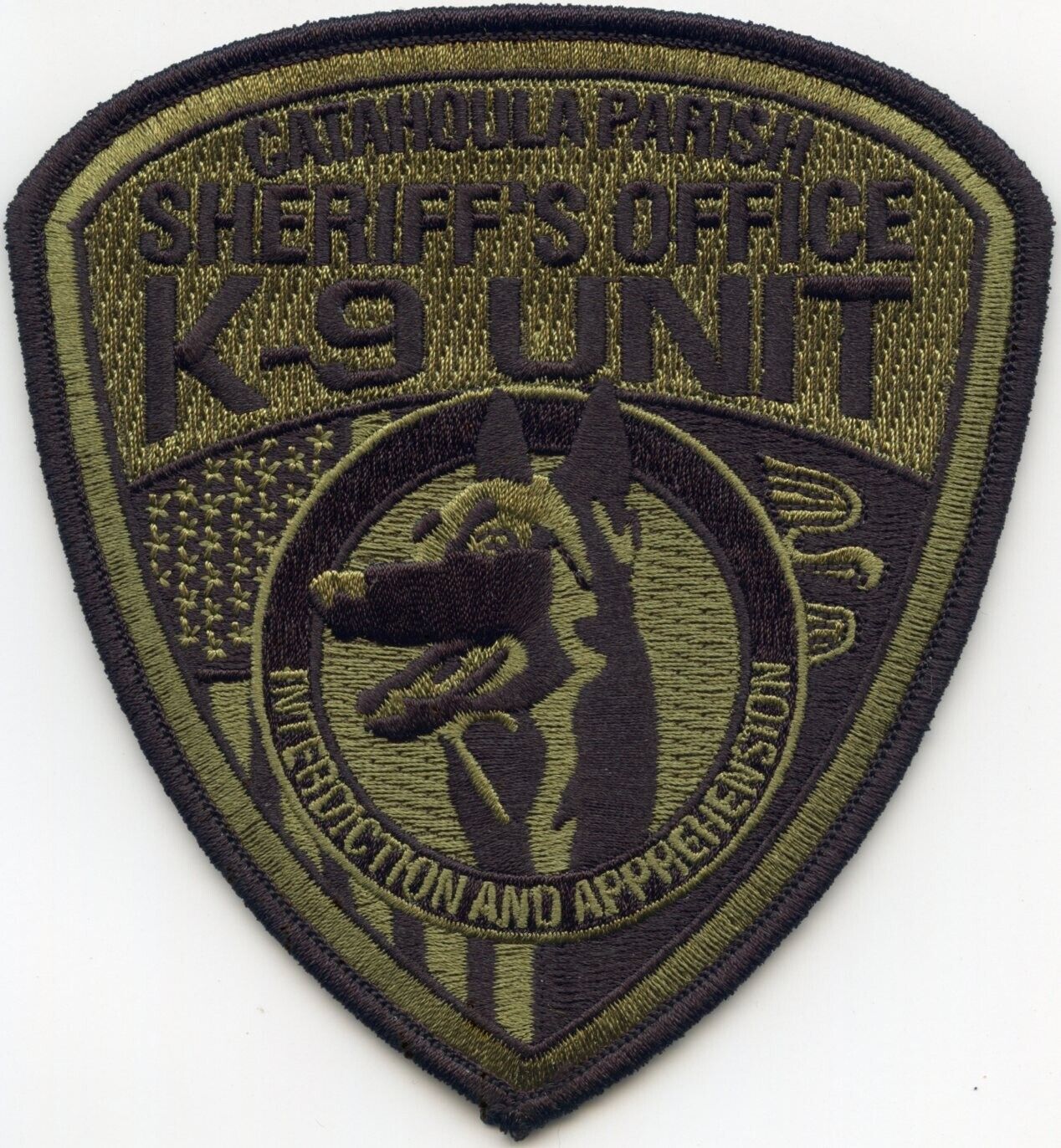 CATAHOULA PARISH LOUISIANA K-9 SHERIFF POLICE PATCH