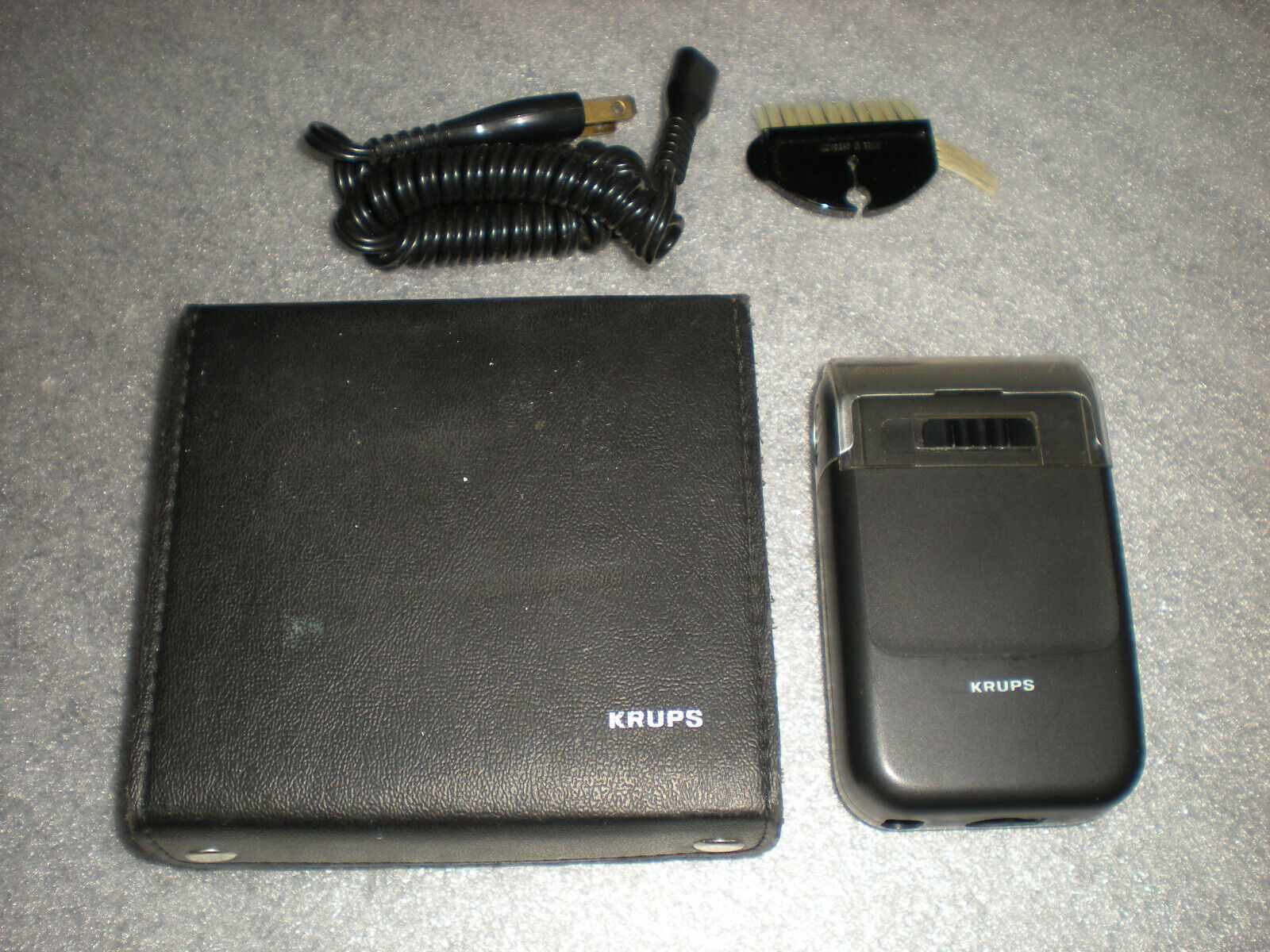 Vintage Rare Collectible Krups Electric Corded Razor Shaver