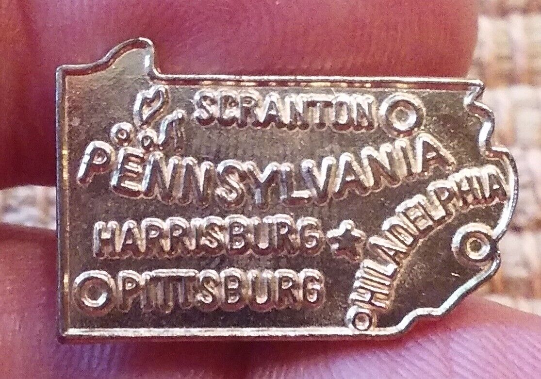 Pennsylvania state pin badge