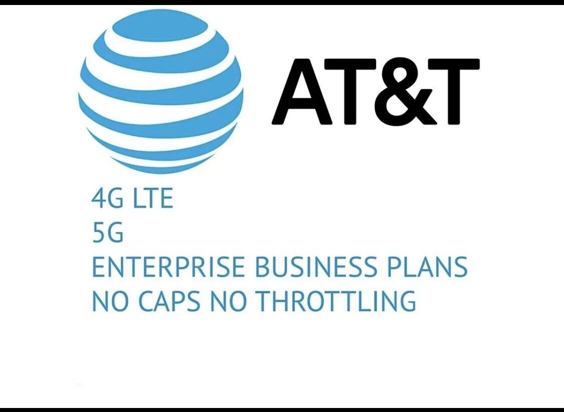 Unlimited Internet Data Plan AT&T Activated Sim Card 5G 4G LTE