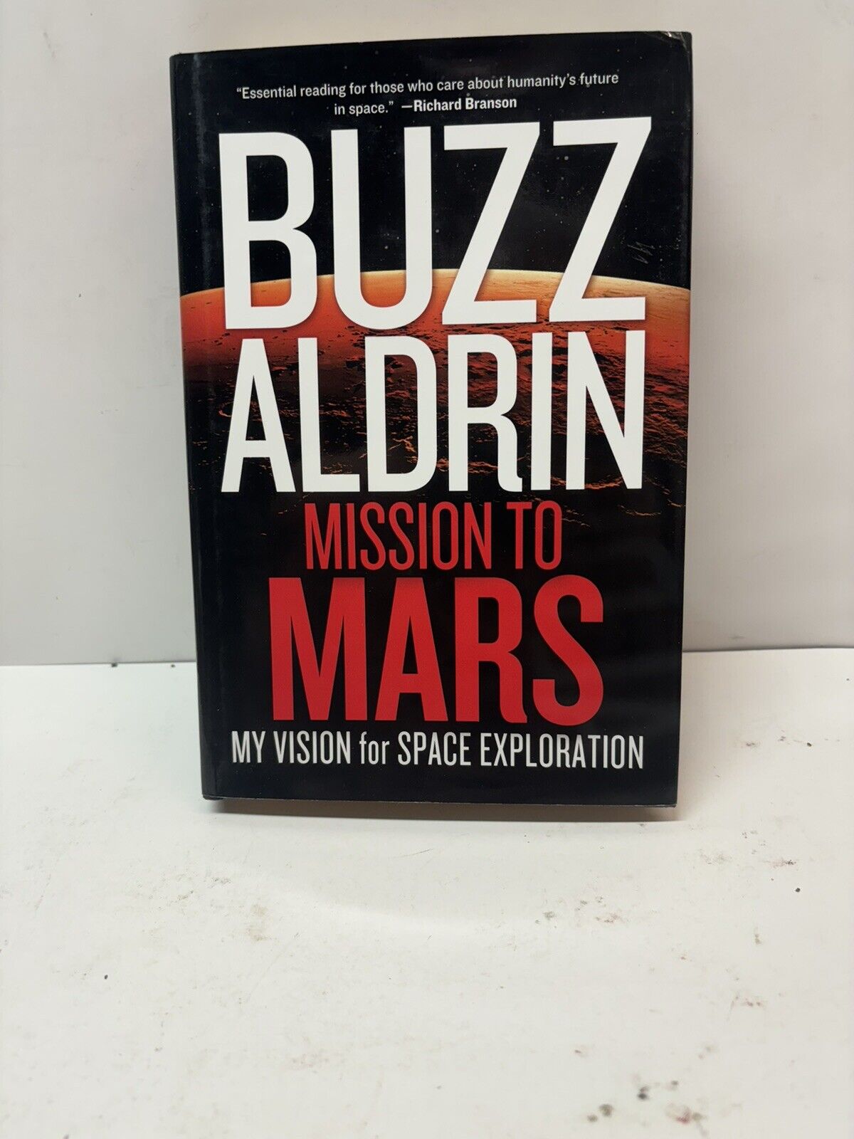 Buzz Aldrin Mission to Mars.- Autographed/Signed