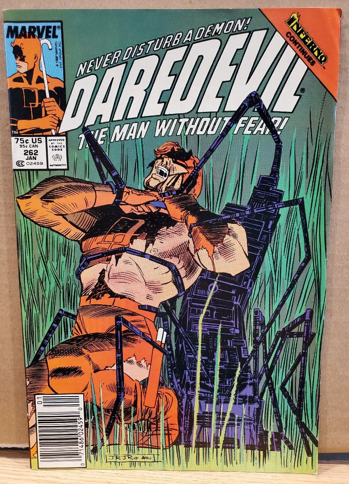 Daredevil #262, 1989 Marvel Comics
