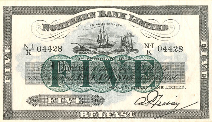 Northern Ireland P-180b - Foreign Paper Money - Paper Money - Foreign