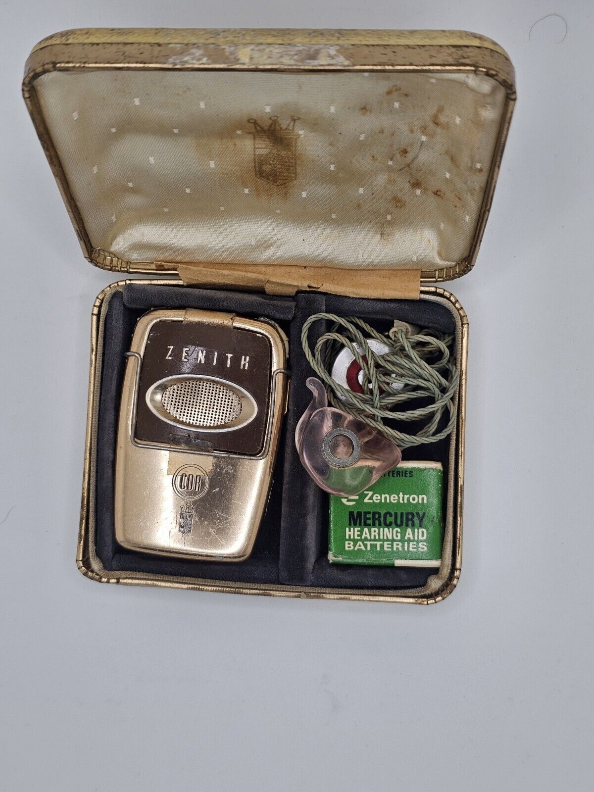 Zenith Hearing Aid Device Vintage