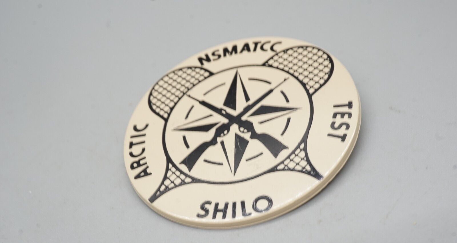Vintage NATO NSMATCC Arctic Test Shilo Numbered Badge VERY RARE