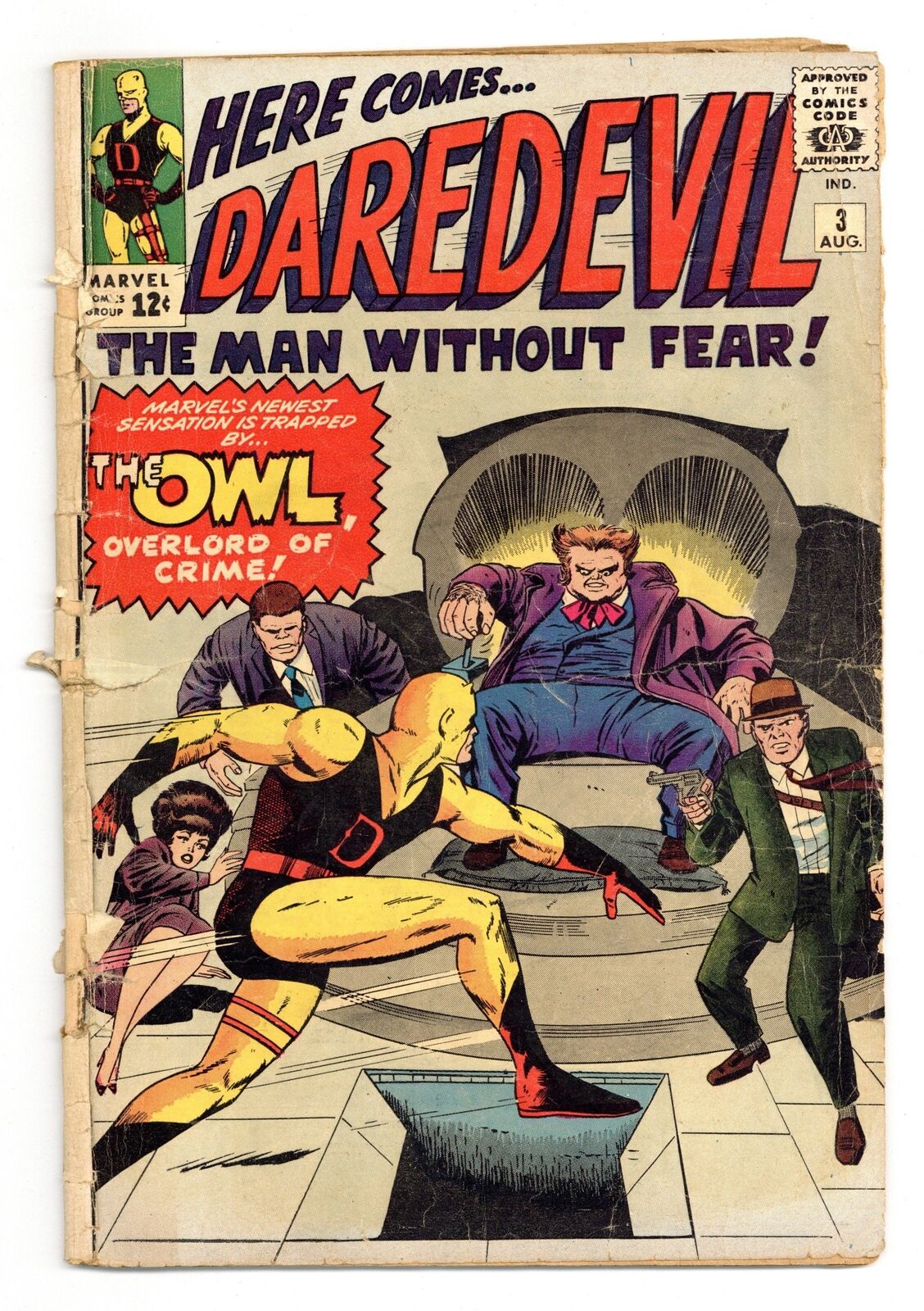 Daredevil #3 FR 1.0 1964