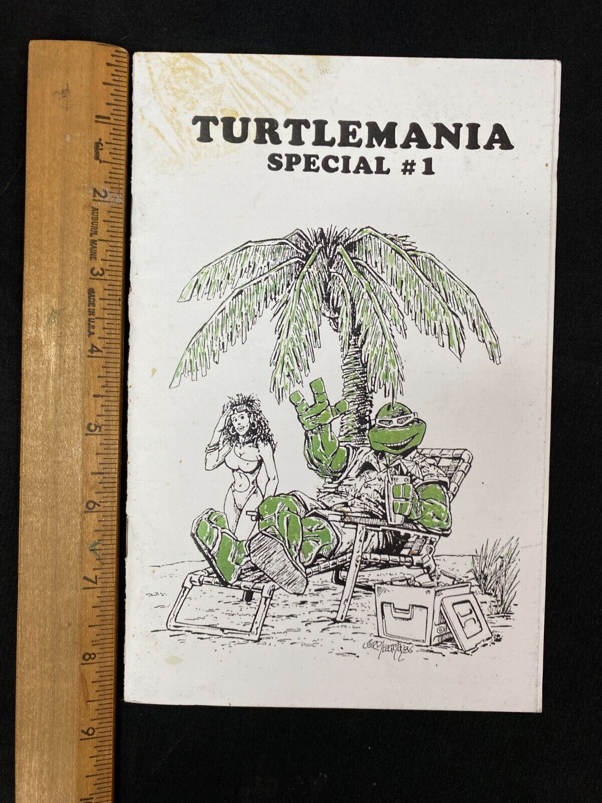 1986 Teenage Mutant Ninja Turtles Turtlemania Special #1 Anniversary Book 53024