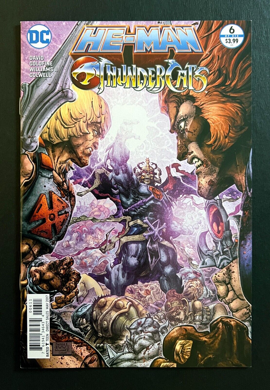 HE-MAN/THUNDERCATS #6 Hi-Grade Final Issue Masters Of The Universe DC 2017