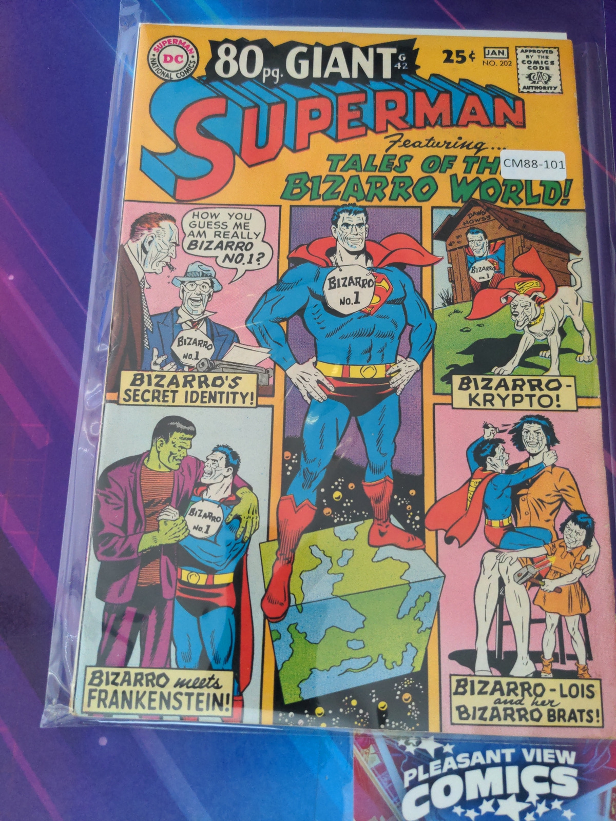 SUPERMAN #202 VOL. 1 6.0 DC COMIC BOOK CM88-101