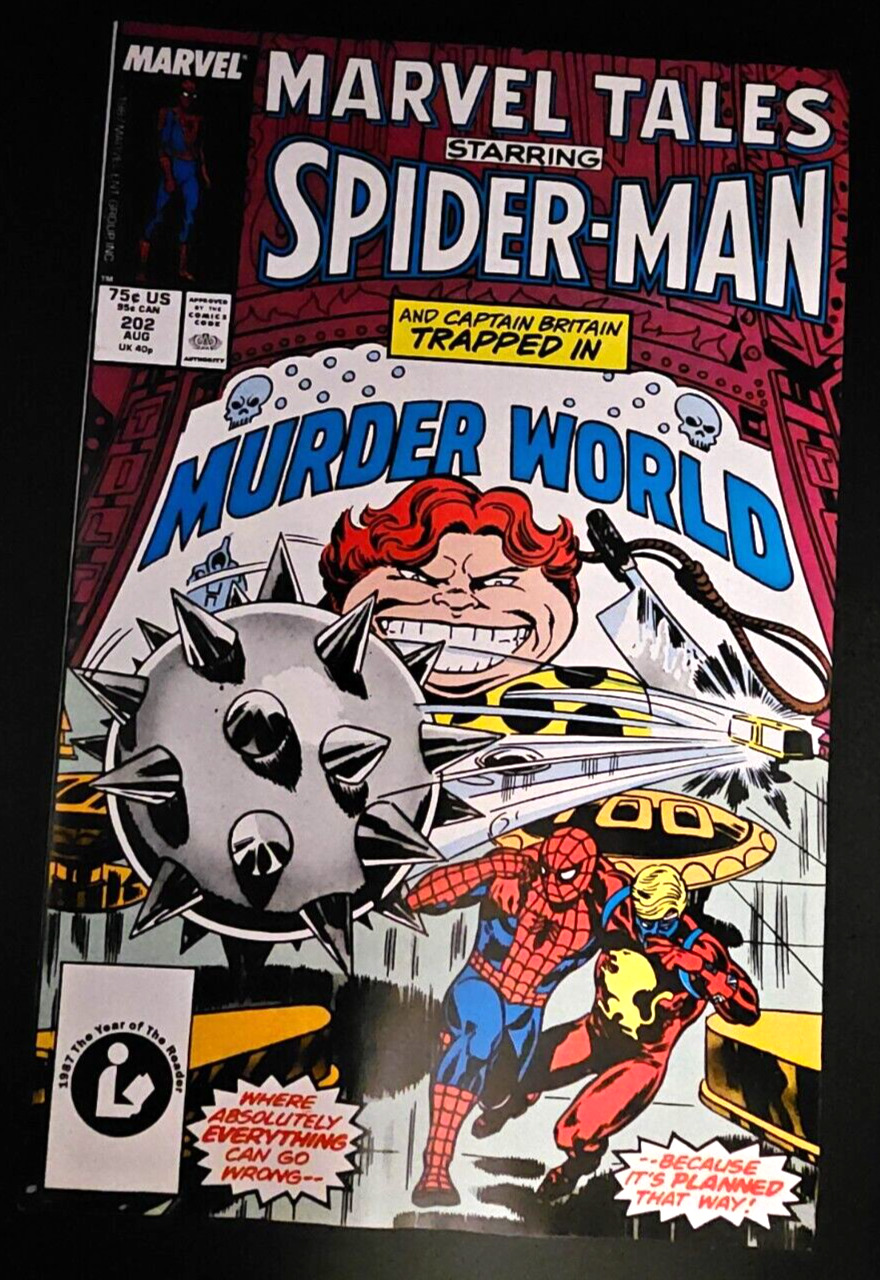 MARVEL TALES Starring SPIDER-MAN # 202 1987 RAW Reprint: Marvel Team Up #66