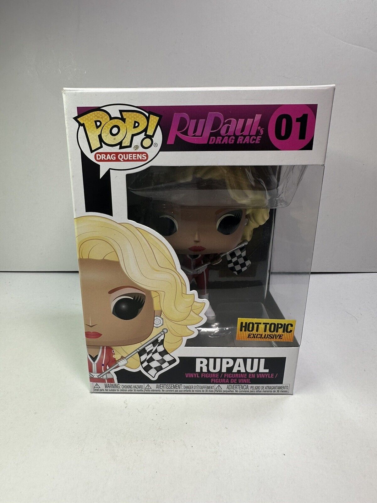 Funko Pop Drag Queens Rupaul's Drag Race Rupaul #01