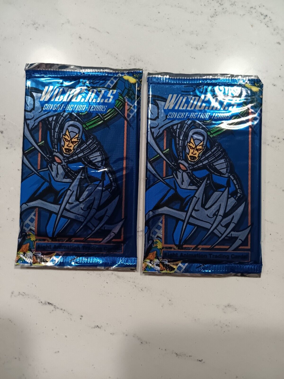 (2) - 1995 Wildcats  Covert Action Teams Sealed  Cards Packs  T341