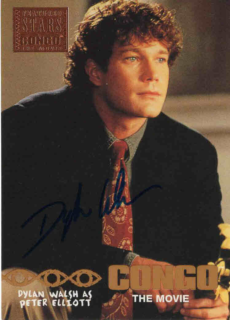 DYLAN WALSH - Peter Elliott - Congo - Autograph Trading Card