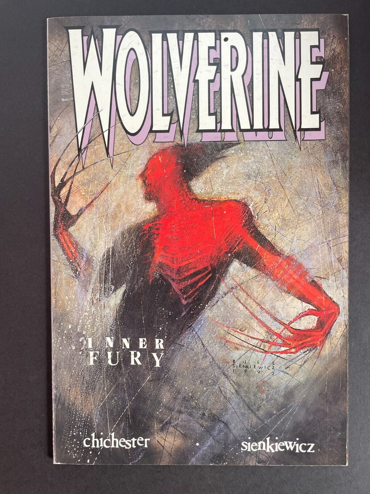 Wolverine Inner Fury TPB Bill Sienkiewicz 1992 Marvel Comics VF/NM