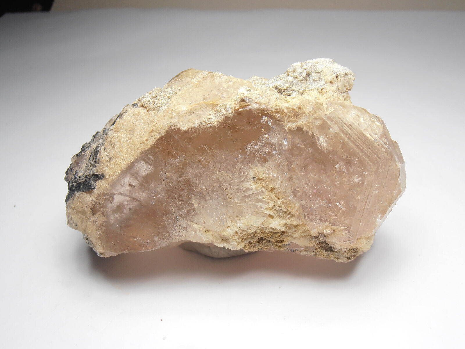Gemmy Morganite Crystal from Brazil - 70 mm
