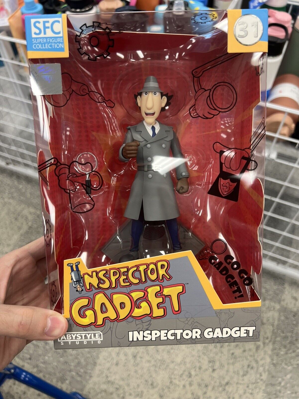 Inspector Gadget Collectible PVC Figure Statue