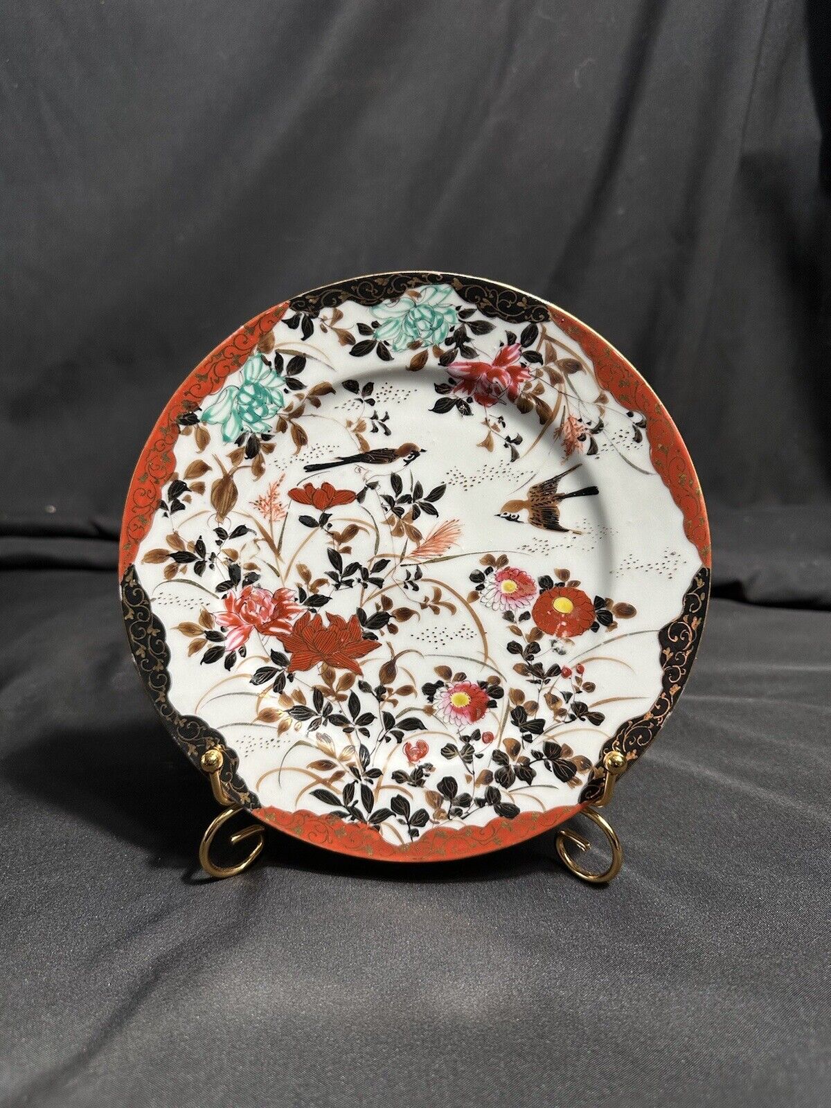 Antique chinese porcelain collectible 7” Decorative plate