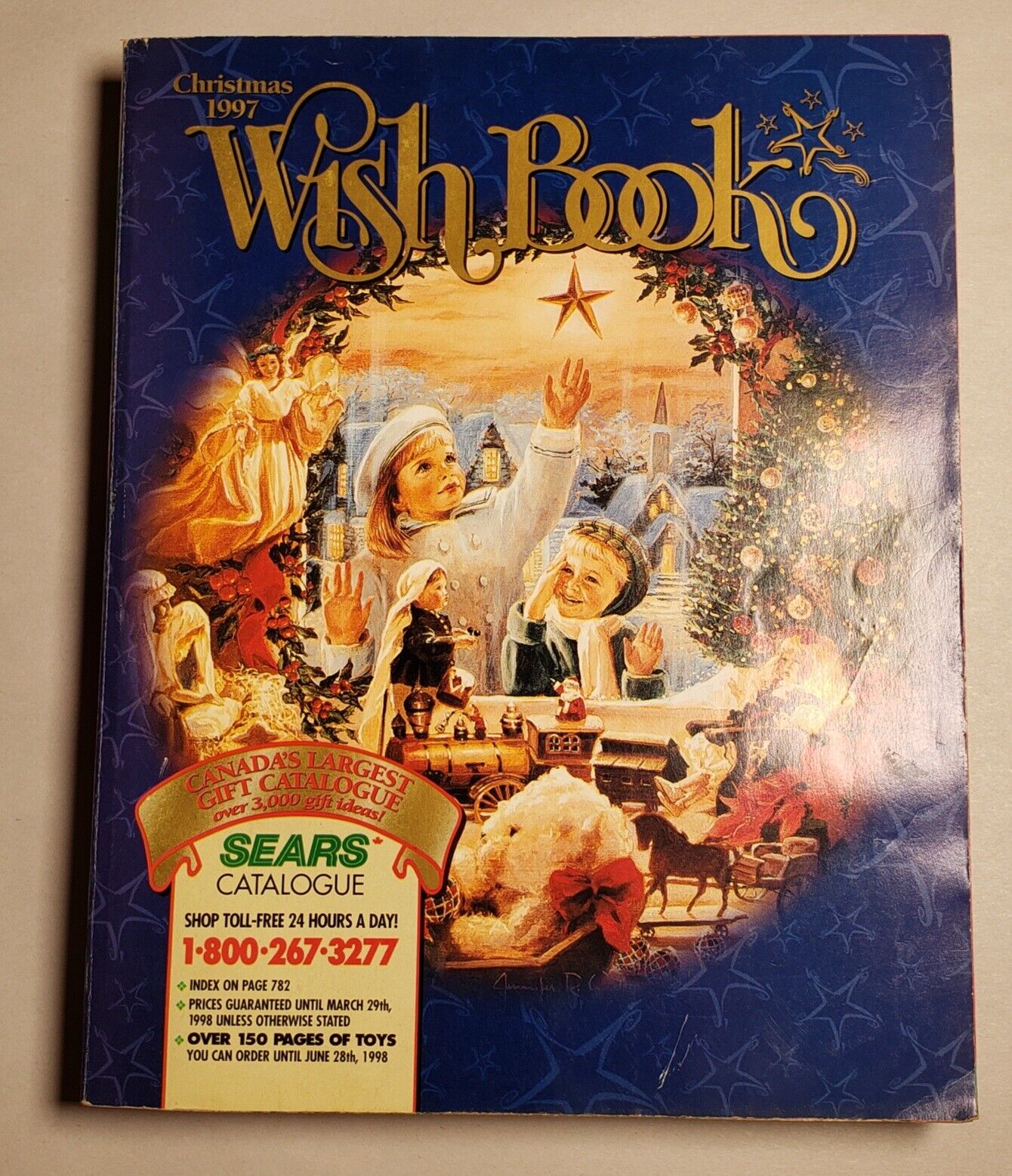 Sears 1997 Christmas Wish Book Catalogue Star Wars Ghostbusters Jurassic CAT1