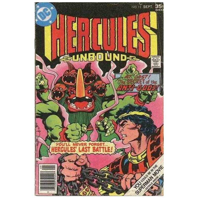Hercules Unbound #12 in Fine condition. DC comics [z}