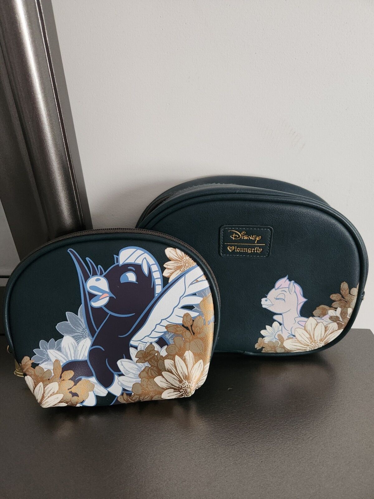 Disney Fantasia Loungefly Cosmetic Bag Set No Tags Rare AS Is See Pics 