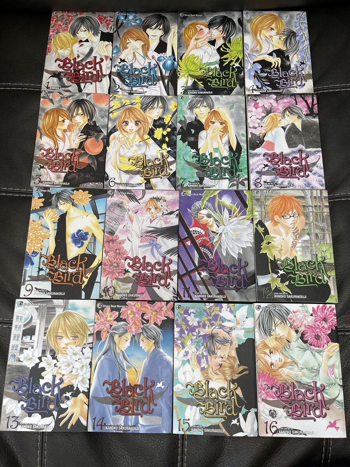 Black Bird Incomplete Series Set Manga Book Lot Vol 1-16 Missing Books 17 & 18
