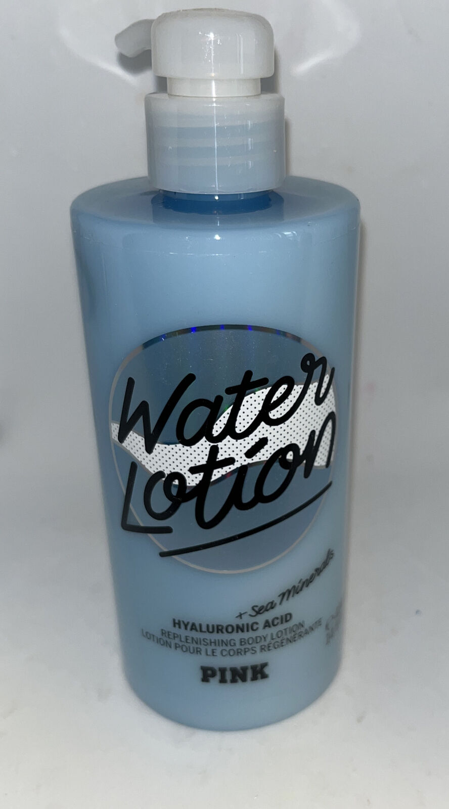 X2 Victoria’s Secret PINK Hand & Body Water Lotion w/Hyaluronic Acid 14 Oz Each