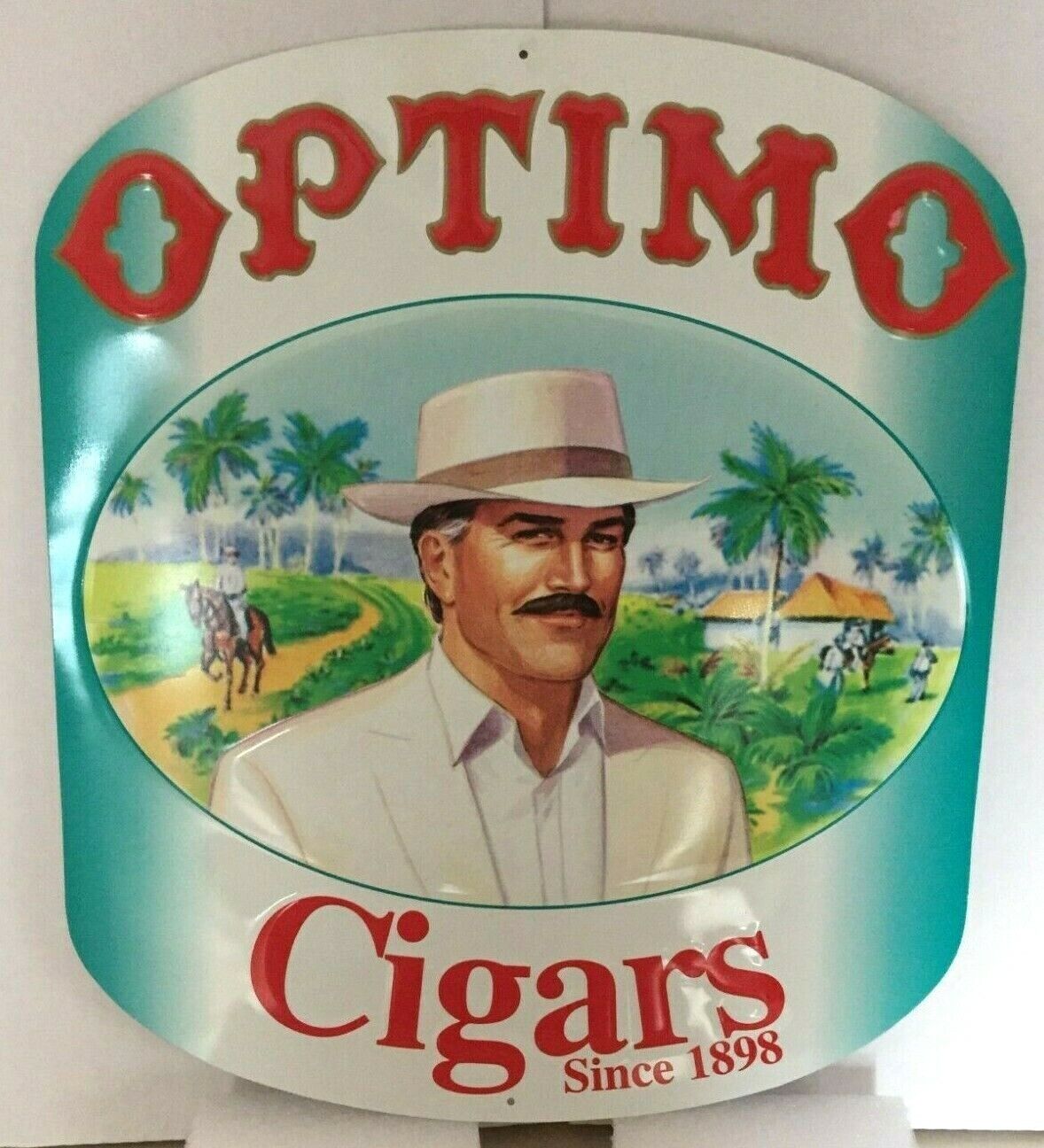 Optimo Cigars Metal Sign Since 1898 15\