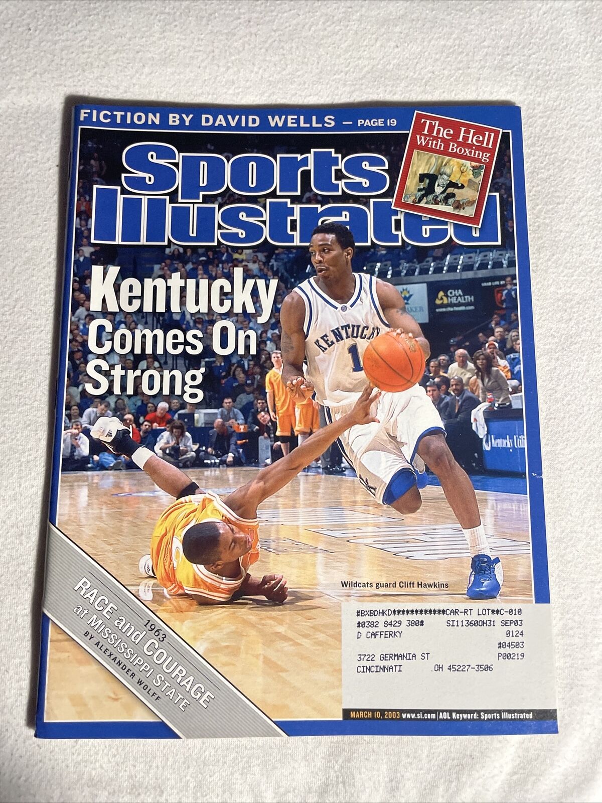 2010 March 10 Sports Illustrated Magazine, Kentucky comes on strong  (CP246)