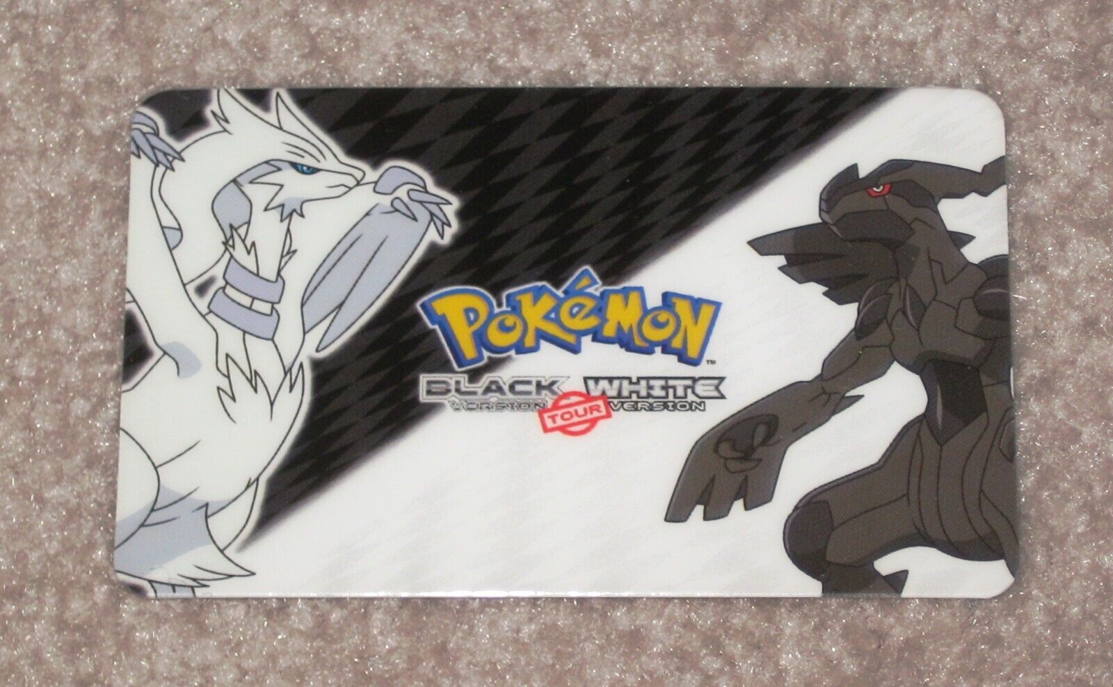 Pokemon Black & White Mall Tour Promo Photo Card 2011 Souvenir Pokémon A