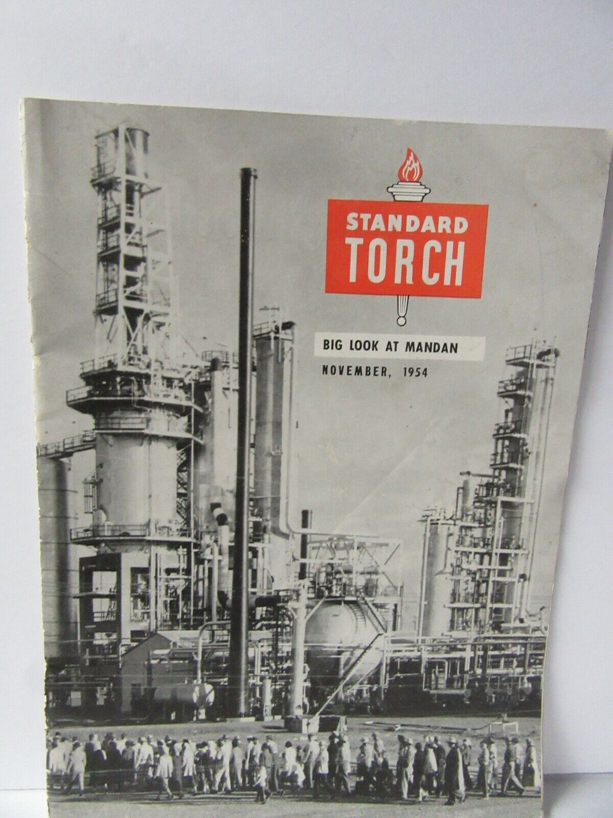 1954 Standard Oil Gas Torch Magazine November 1954 Vintage - GL191