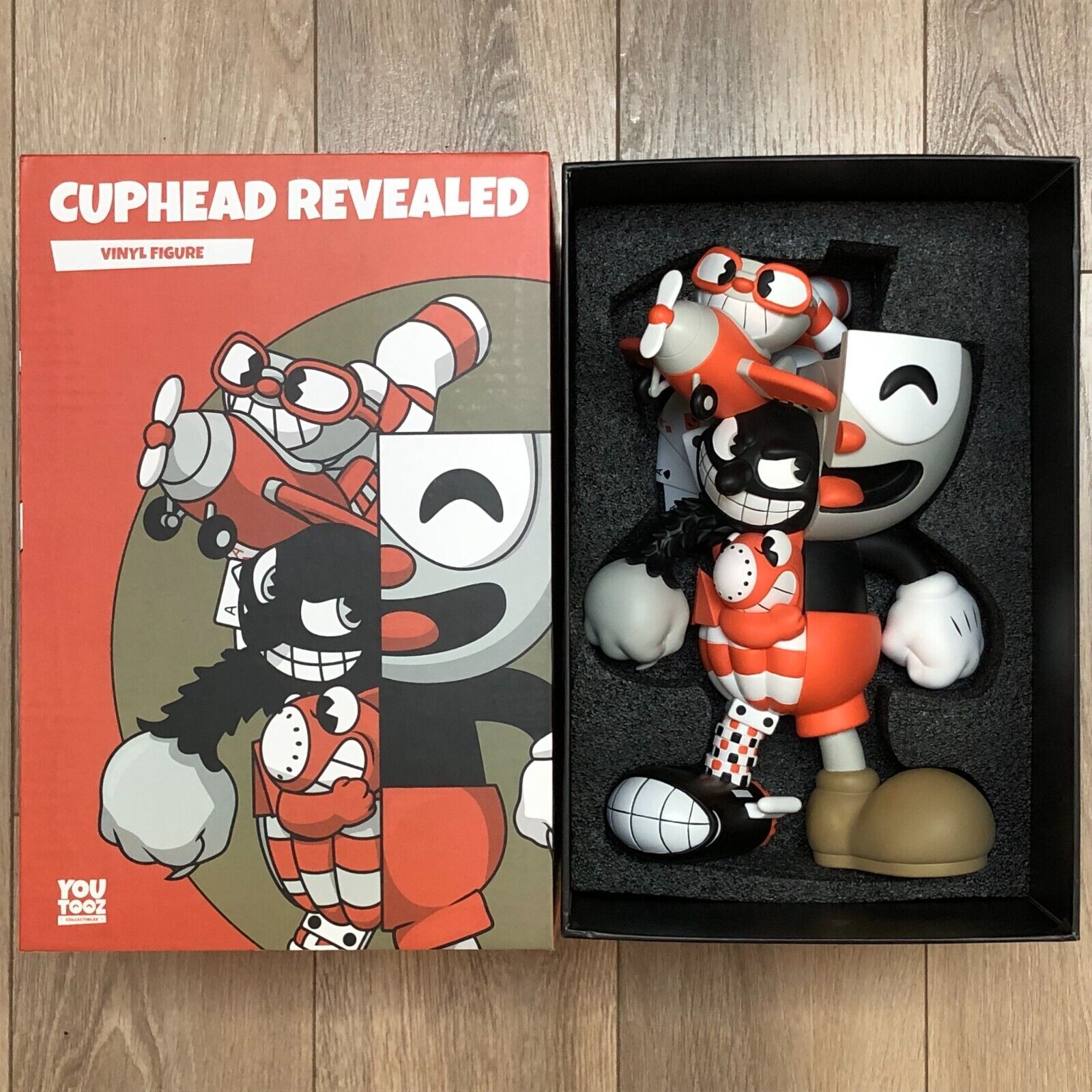 Youtooz Cuphead Revealed Limited Edition 500 Pieces 1ft Vinyl Figure Collectable