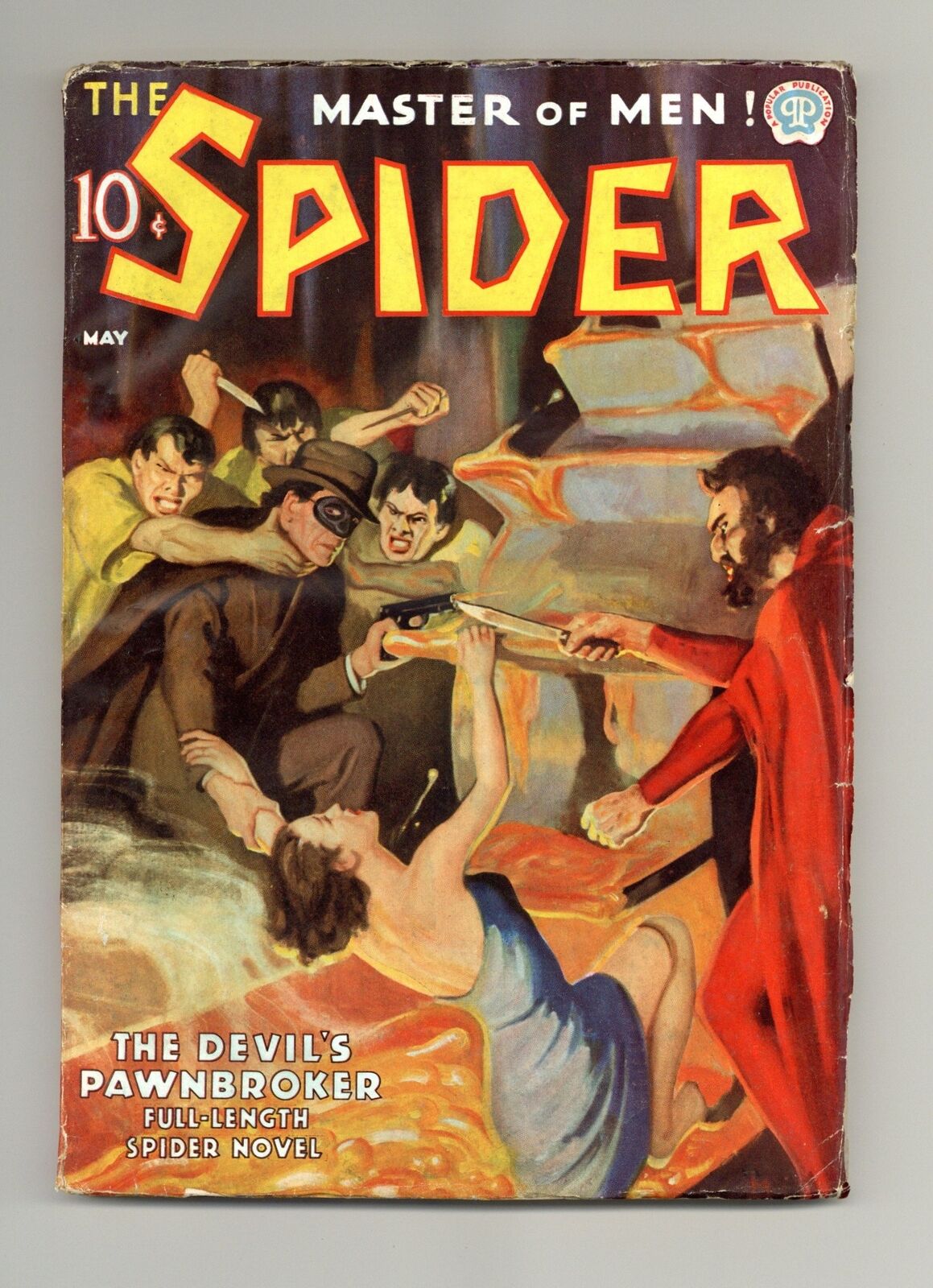 Spider Pulp May 1937 Vol. 11 #4 VG- 3.5